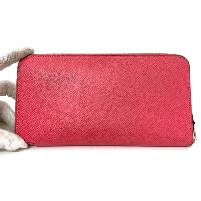 Hermes Round Zipper Long Wallet Azap Silk Quinn — view 8