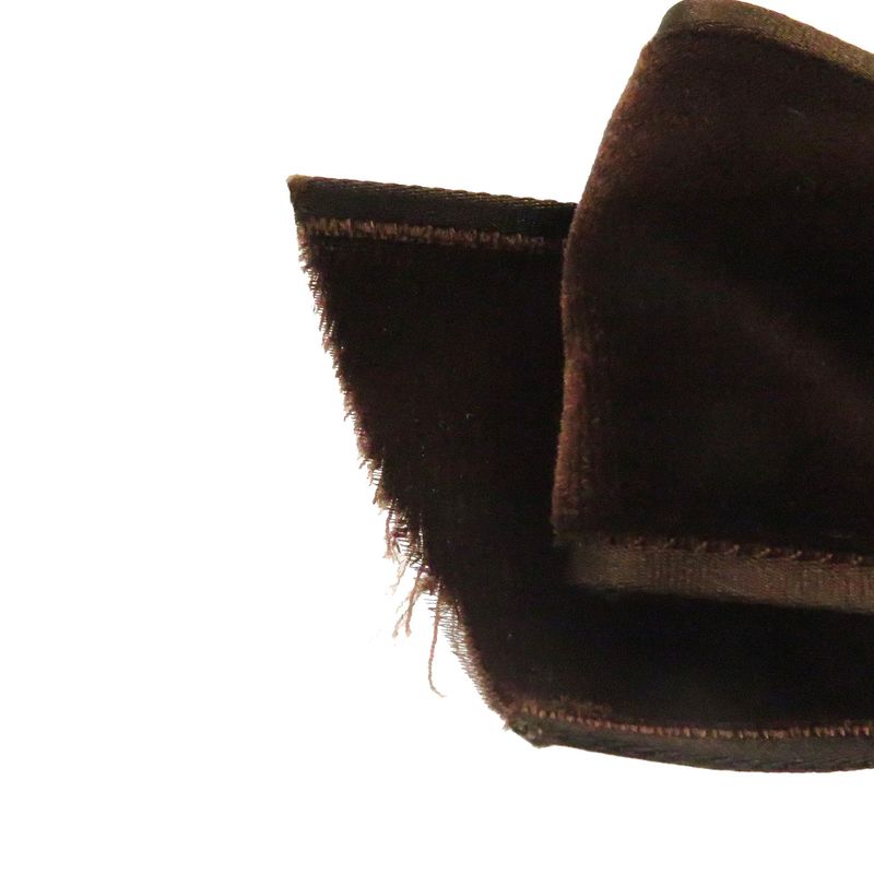 Chanel Coco Mark Barrette Suede Bra — view 6