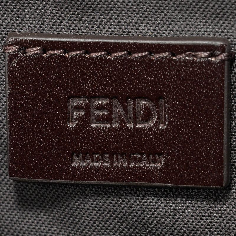 Fendi Shoulder Bag FF Logo Tobacco — view 9