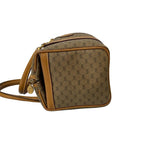 Gucci Vintage Micro GG Logo Leather Handbag Mini