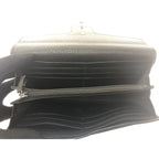 Gucci Long Wallet GG Marmont Flap Black — view 4