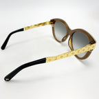 Louis Vuitton Sunglasses Monogram Metal Frame Z1857 E Noir Gold Box with Bag — view 3