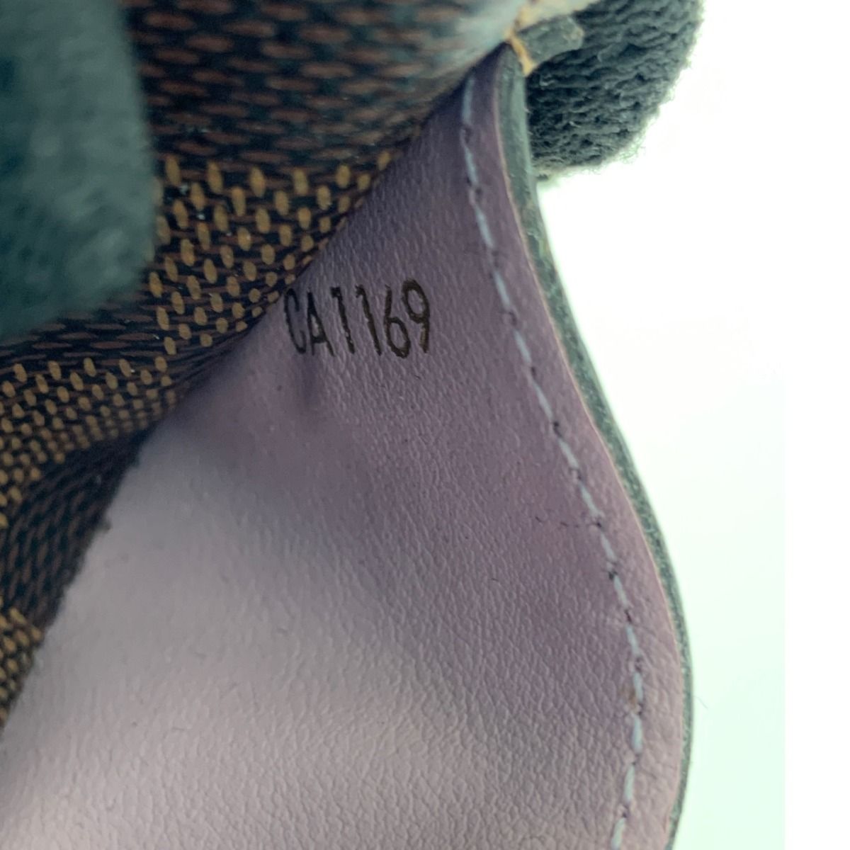 Louis Vuitton Damier Portefeuille Sarah Bifold Wallet Brown Delivery — view 9