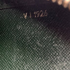 Louis Vuitton Taiga Baikal Clutch Bag Green — view 8