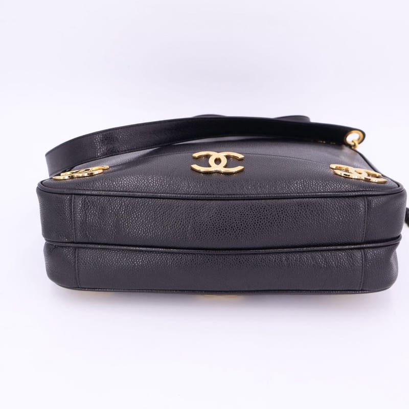 Chanel Triple Chain Tote Bag — view 8