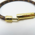 Louis Vuitton Bracelet Confidential M8274 F Monogram Metal Brown — view 5