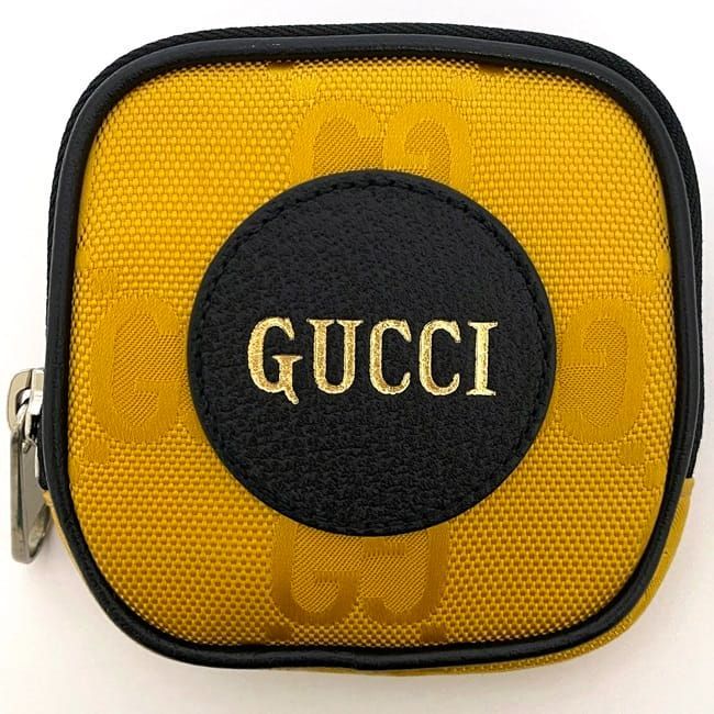 Gucci Mini Pouch Yellow Black Off the Grid — view 7