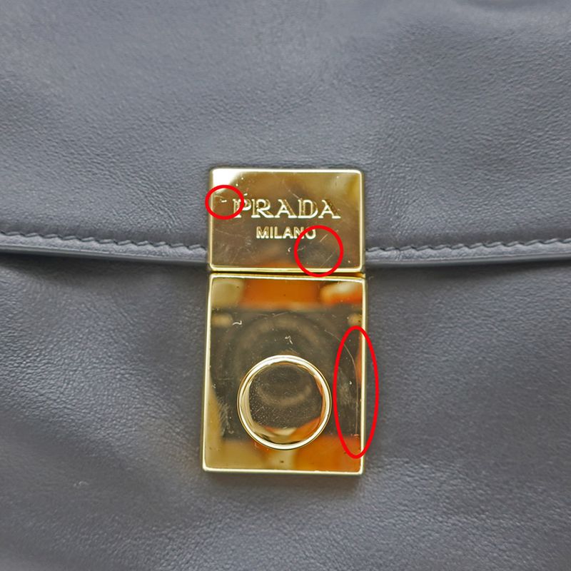 Prada Soft Sound Small Leather Shoulder Bag With Charm 1 Bd379 — view 9