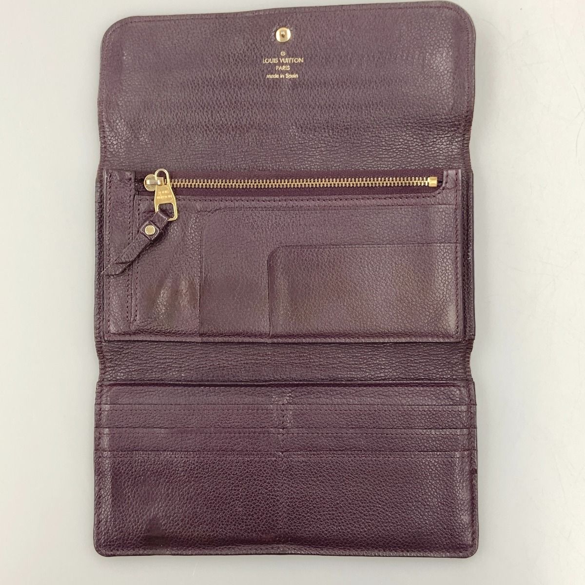 Louis Vuitton Monogram Empreinte Portefeuille Virtuose Tri-Fold Long Wallet — view 5