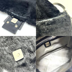 Fendi Handbag Mamma Bucket Fur Black — view 8