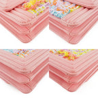 Chanel Chain Shoulder Boy As0130 Tweed And Lambskin Pink — view 4