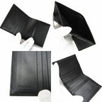 Prada Card Case 2 Mo004 Leather Black Nero Simple Logo Men — view 7