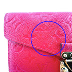 Louis Vuitton Monogram Portefeuille Long Wallet Red — view 8