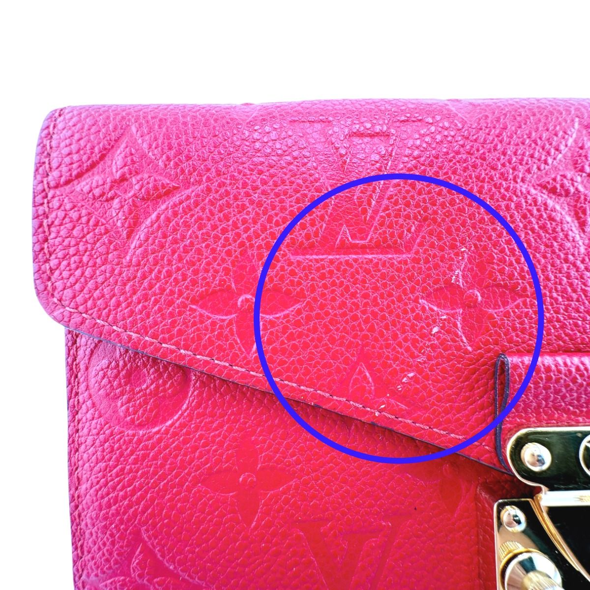 Louis Vuitton Monogram Portefeuille Long Wallet Red — view 8