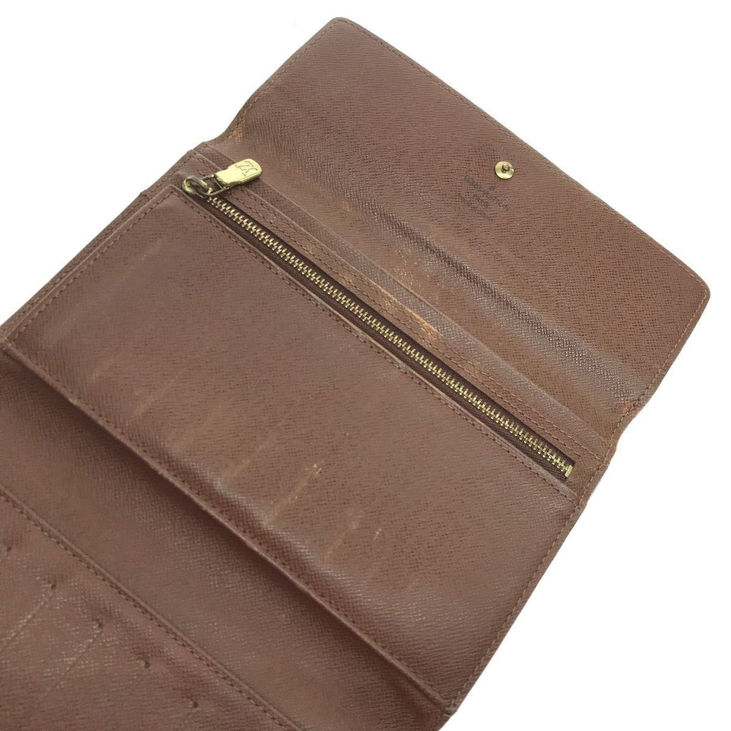 Louis Vuitton Notebook Cover Monogram Pochette Pass Port Brown — view 7