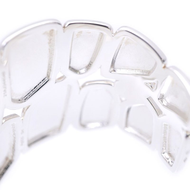 Hermes Niloticus Eclat Silver 925 Bangle Bracelet Accessory 1724 — view 4