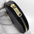 Celine Coin Case Black Triomphe 10 D22 Bq3.38 no — view 5