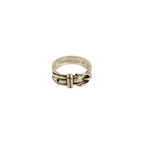 Hermes Suntulle Silver 925 Belt Ring No 8 62422 — view 6