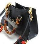 Gucci Diana Mini Tote 2-Way Shoulder Bag Black U3 zdt 1073 — view 2