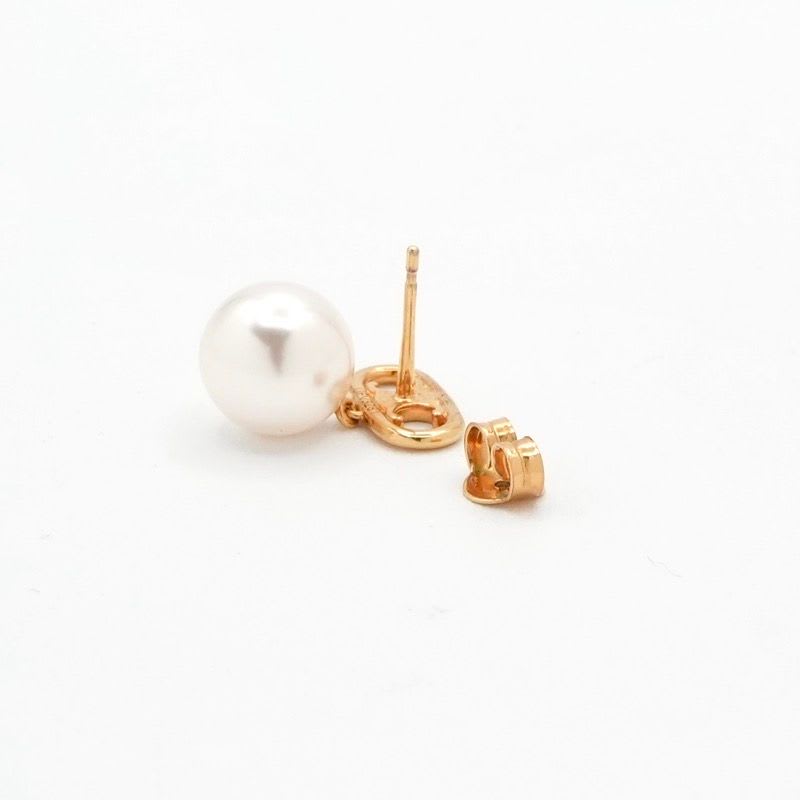 Celine Earrings Earring Gold Triomphe — view 5