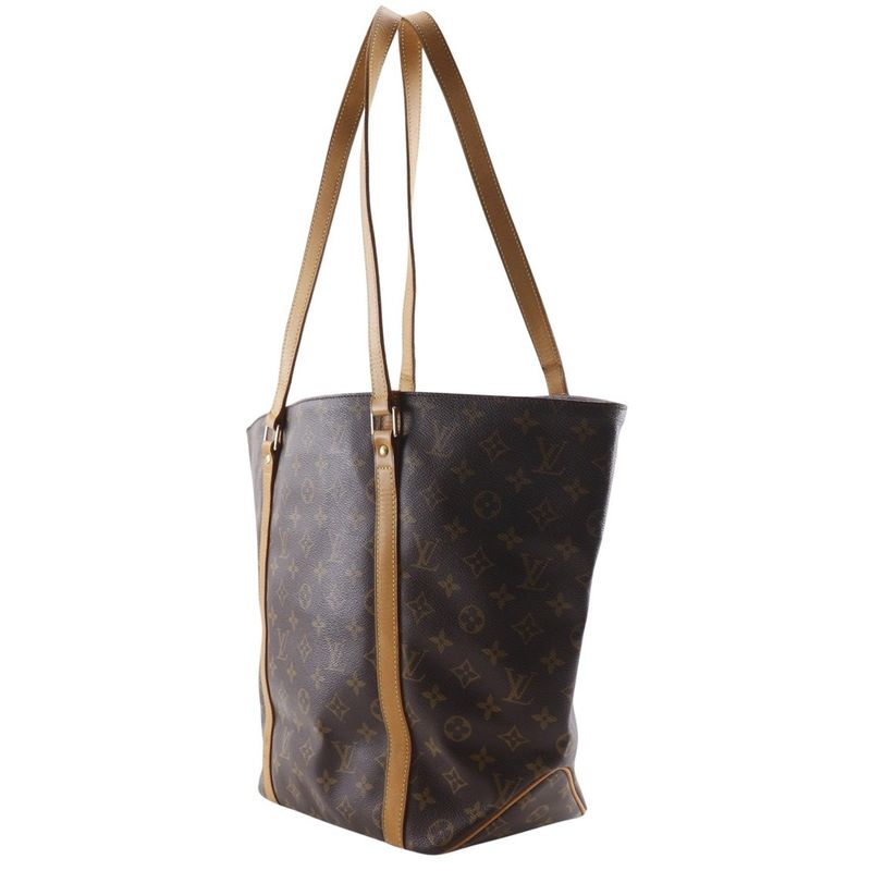 Louis Vuitton Sac Shopping Monogram Canvas Brown Mb0021 Tote Bag — view 2