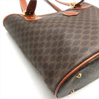 Celine Macadam Tote Brown Leather — view 5