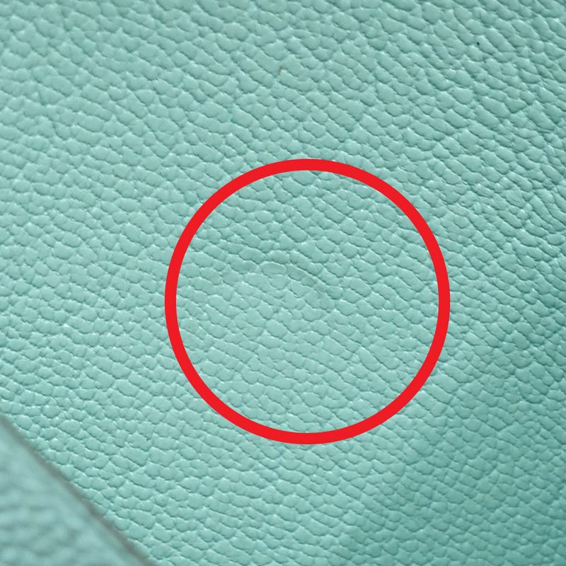 Hermes Bastia GM Coin Case A Stamp Manufactured In 2017 Chevre Aqua — view 8