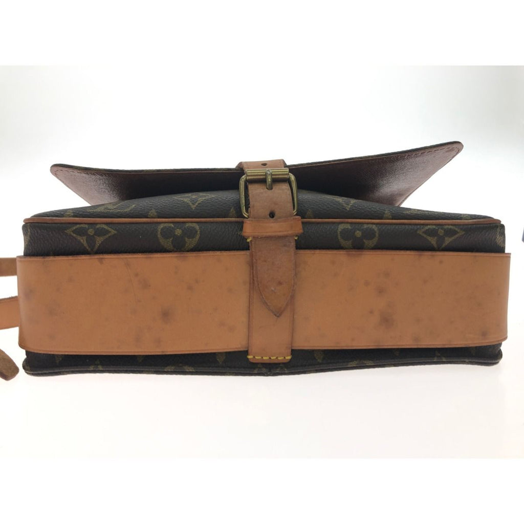 Louis Vuitton Shoulder Bag Monogram Cartesier Crossbody Brown — view 4