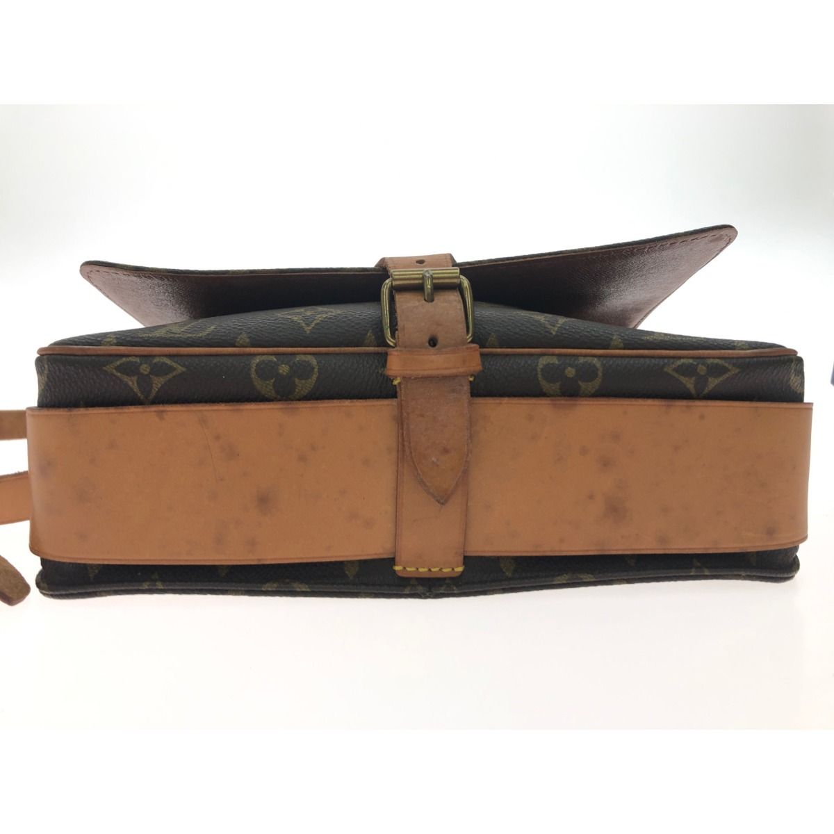 Louis Vuitton Shoulder Bag Monogram Cartesier Crossbody Brown — view 4