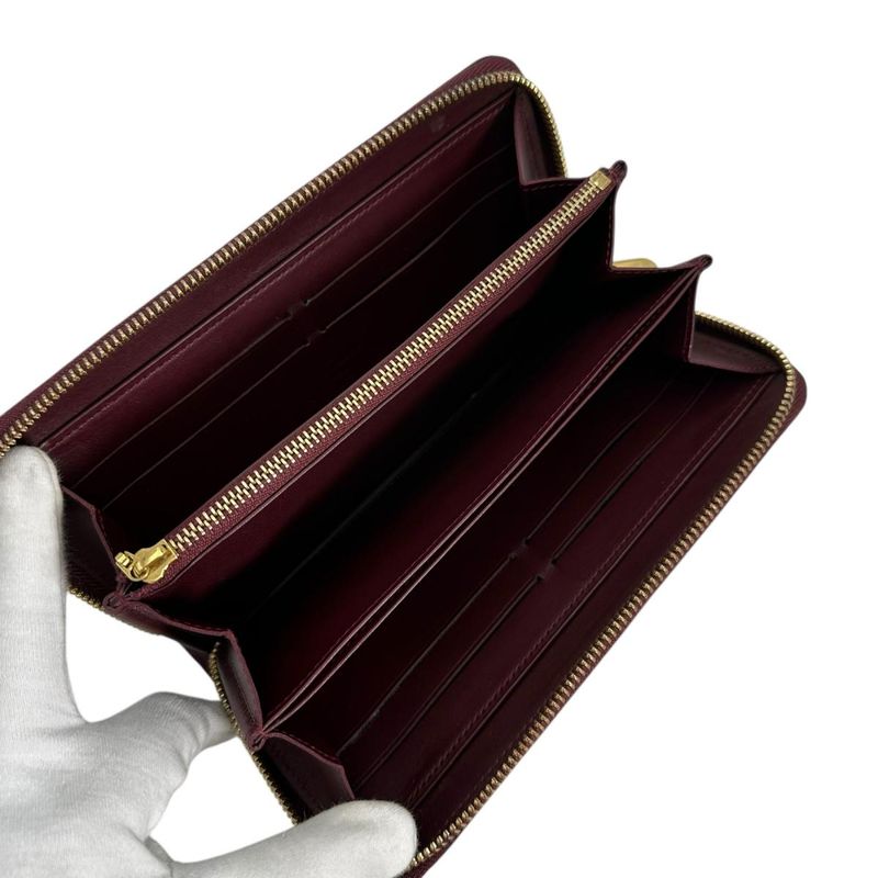 Louis Vuitton Monogram Round Zipper Zippy Wallet Long — view 8