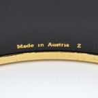 Hermes Bangle Emile GM Gold Color Blue Accessories H4165 — view 7
