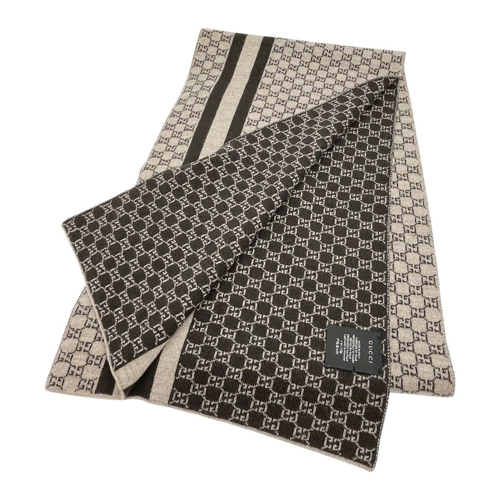 Gucci Scarf Cashmere Brown — view 2