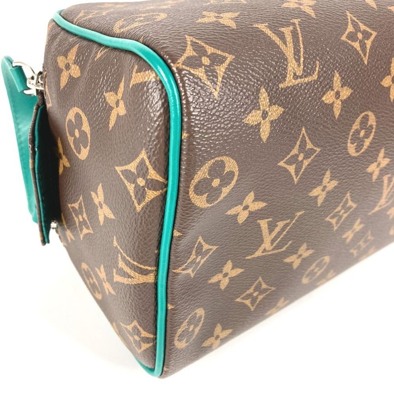 Louis Vuitton Second Bag Dopp Kit Monogram Macassar Canvas — view 7