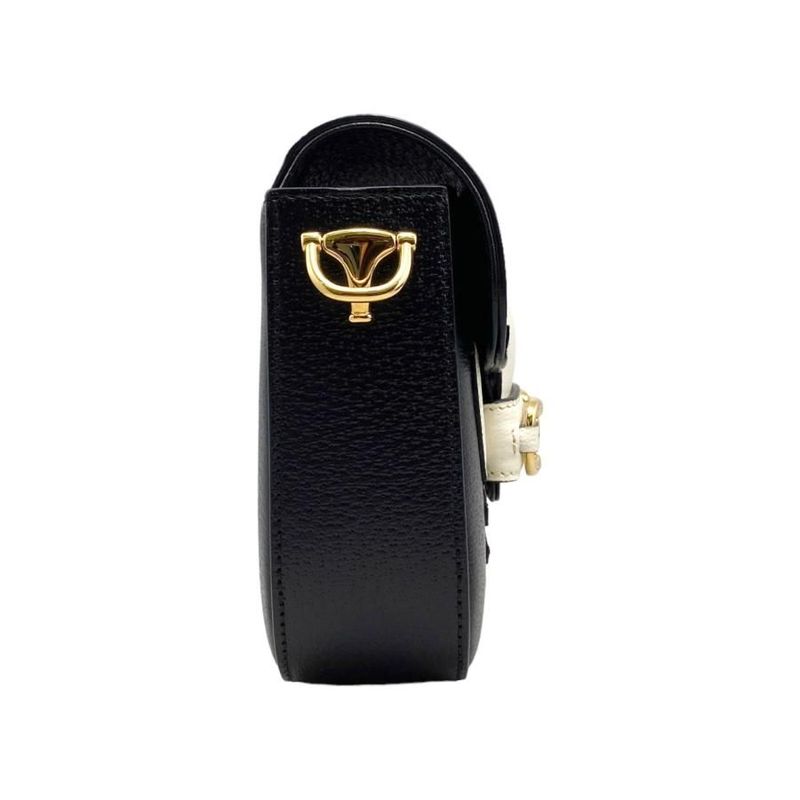 Gucci Adidas Collaboration Shoulder Bag Horsebit Mini Logo Black — view 4