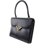 Hermes Vasco Box Calf Black 0 O Handbag — view 2