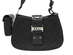 Dior Trotter Line Street Chic Shoulder Bag Black — view 2