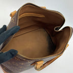 Louis Vuitton Monogram Alma Handbag with Padlock — view 3