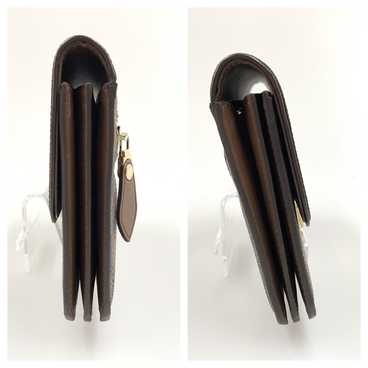 Louis Vuitton Damier Portefeuille Ascot Brown — view 4