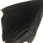 Saint Laurent Star Patchwork Metallic Leather Clutch Pochette Pouch Case — view 7
