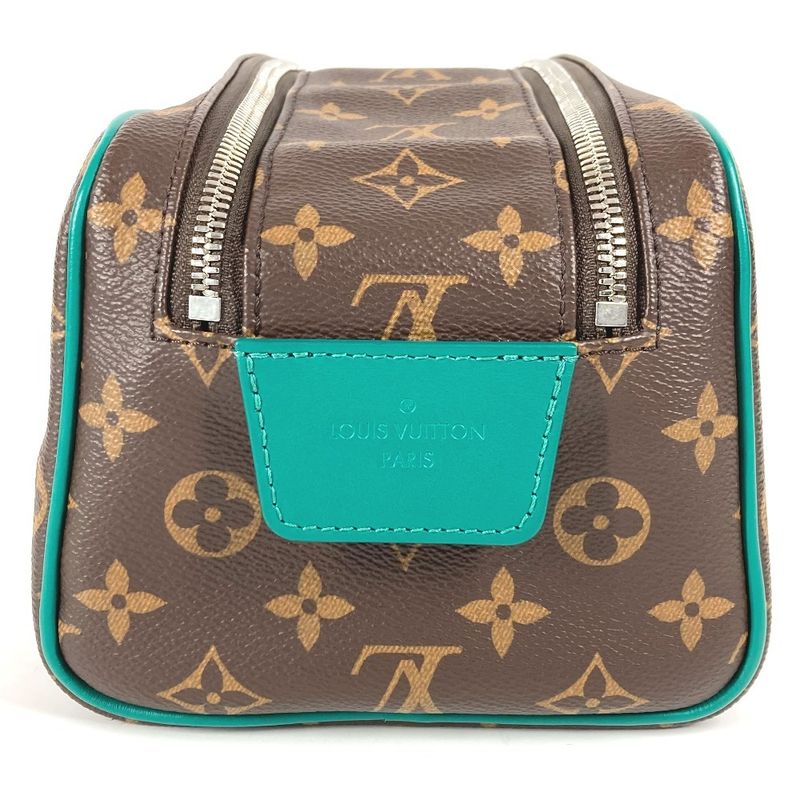 Louis Vuitton Second Bag Dopp Kit Monogram Macassar Canvas — view 3