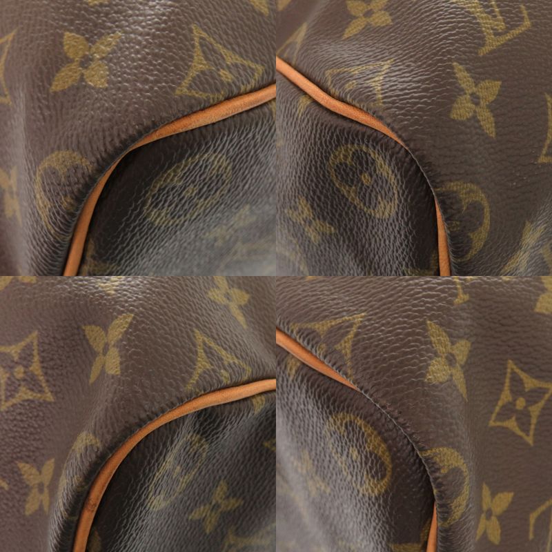 Louis Vuitton Speedy 40 Monogram Brown Handbag 0070 — view 4