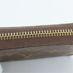 Louis Vuitton Coin Case Zippy Purse Round Zipper Monogram Brown — view 4