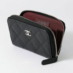 Chanel Coin Case Classic Zip Purse Black — view 4