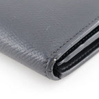 Celine Medium Strap Wallet Calf Black Bifold — view 5