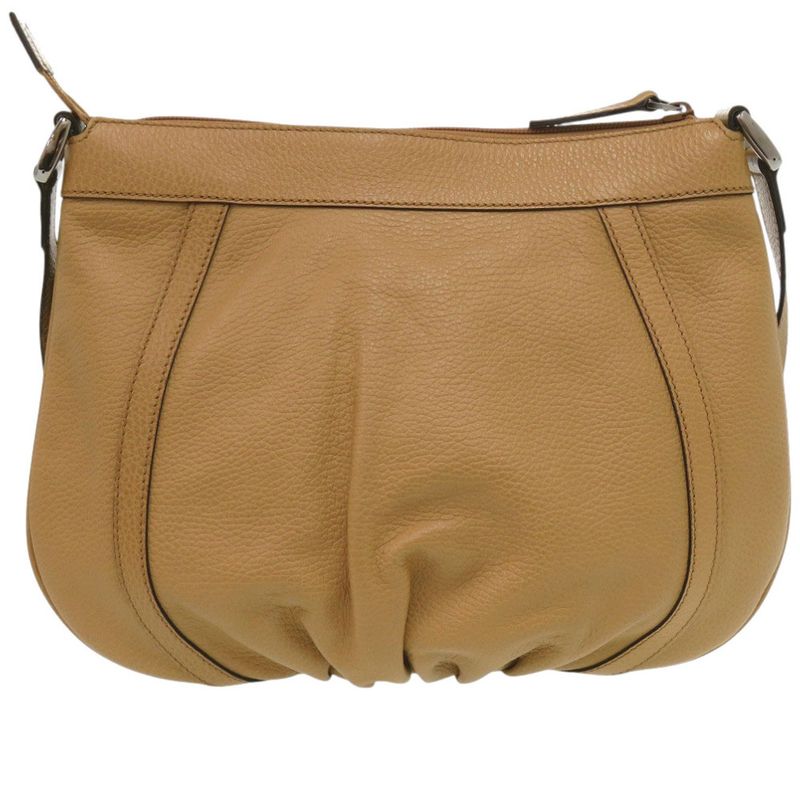 Gucci Abby Leather Camel Shoulder Bag 0362 — view 2