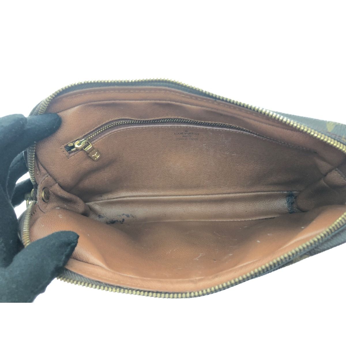 Louis Vuitton Monogram Marly Dragonne GM Second Bag Brown — view 3
