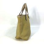 Hermes Tote Bag Cabas Chennai PM Leather Yellowish — view 4