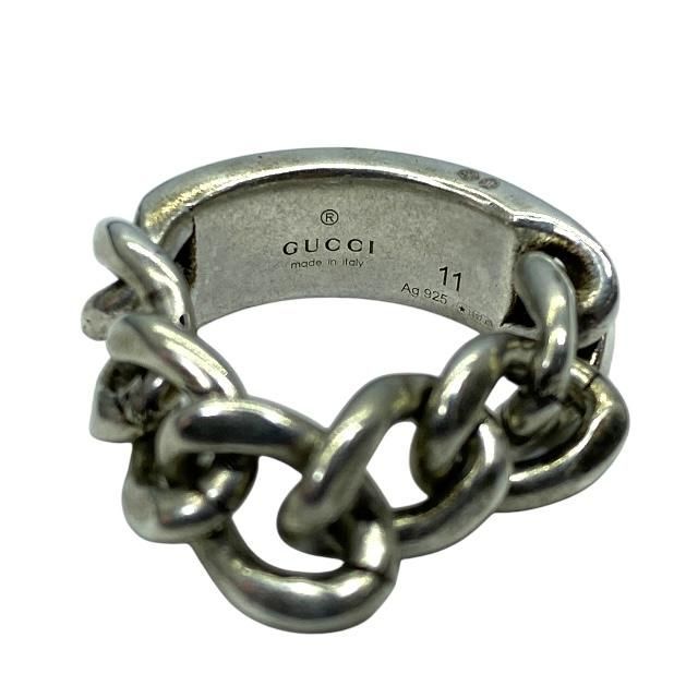 Gucci Chain Rings Jewelry Accessories Small Items SV 925 — view 8