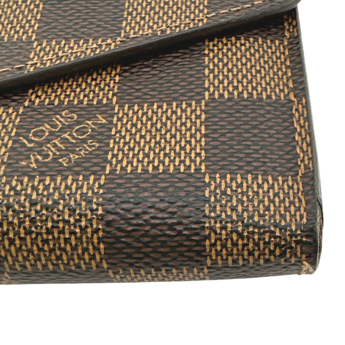 Louis Vuitton Damier Round Zipper Portefeuille Sarah Long Wallet — view 8