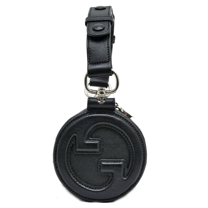 Gucci Blondie Mini Shoulder Bag one Black Leather — view 5